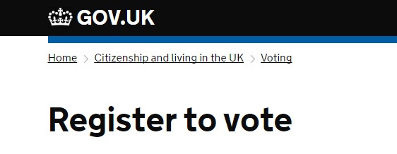 Register to vote